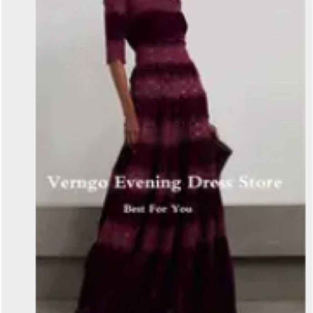 Beautiful high neck long gown